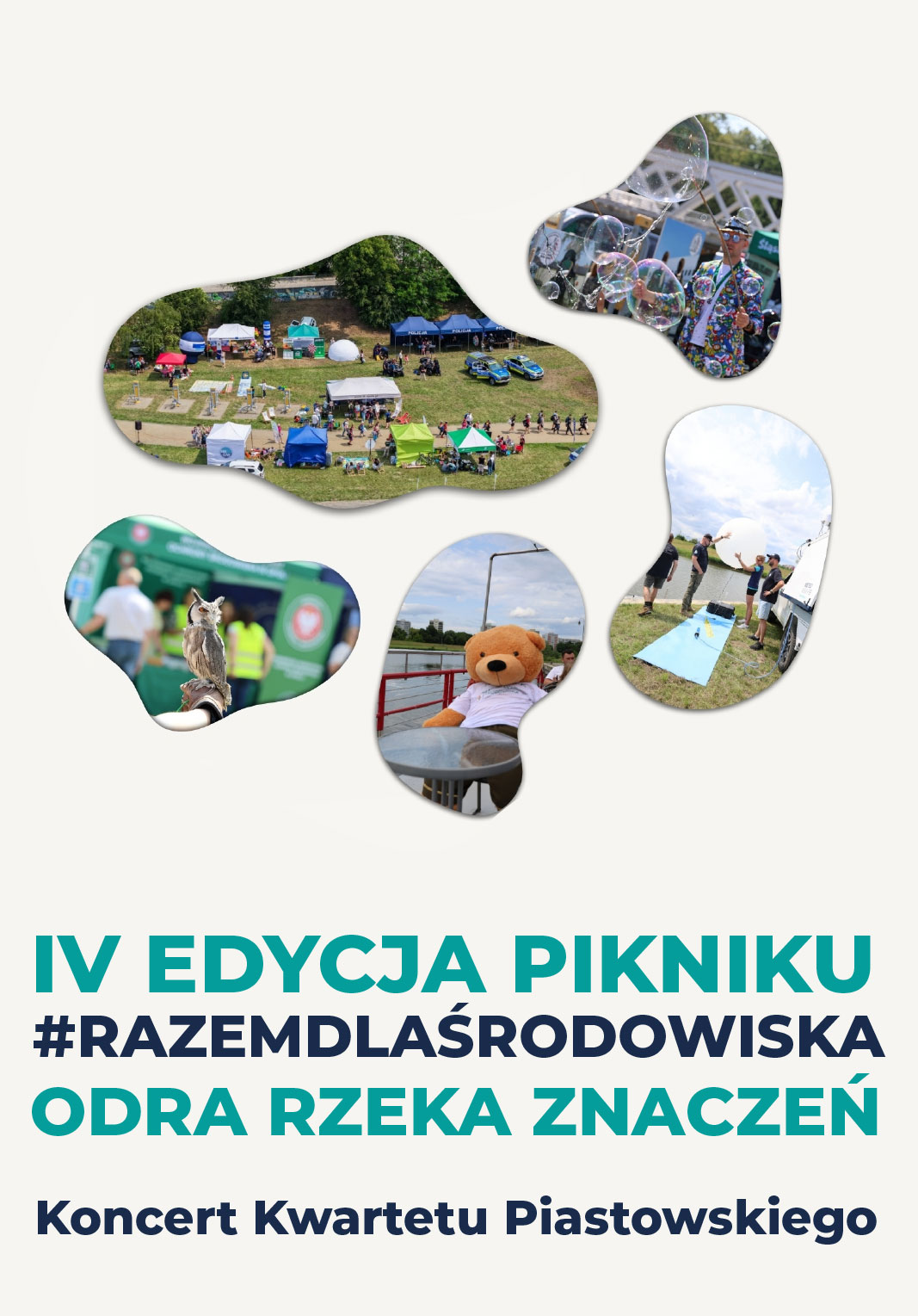 Koncert Kwartetu Piastowskiego w ramach IV edycji pikniku #RAZEMDLAŚRODOWISKA Odra Rzeka Znaczeń